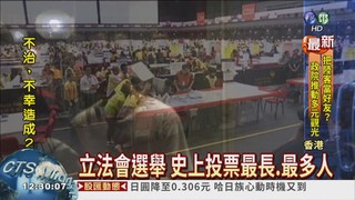 香港立法會選舉 9成完成開票