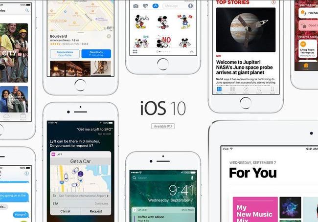 iOS 10更新亮點搶先看 14日開放下載 | 華視新聞