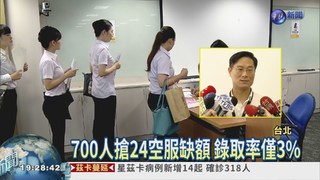 台灣虎航徵空服 700人搶24缺