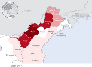 獅子山颱風襲北韓 133死、395人失蹤