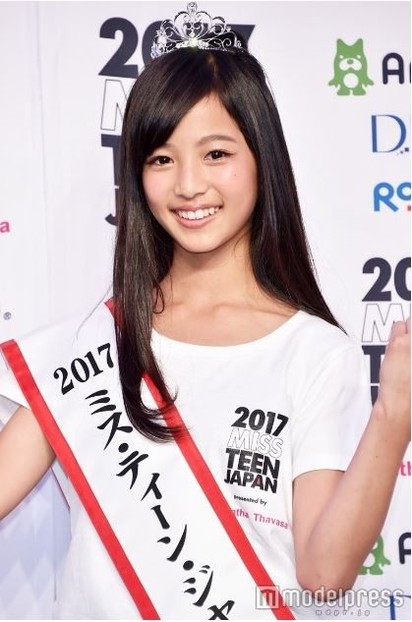 青少年小姐系瀨七葉 12歲歷屆最小年齡! | 日本「青少年小姐」出爐，11個入圍女生中，由年紀最小的系瀨七葉獲優勝。（圖擷自Oricon style）