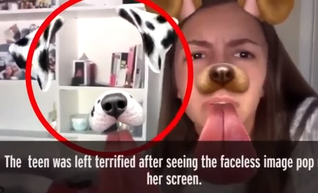 【靈異片】她玩Snapchat變臉 卻多了一個"它"?! | 華視新聞
