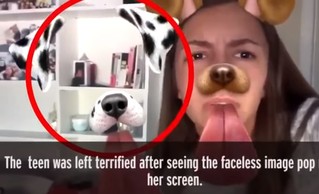 【靈異片】她玩Snapchat變臉 卻多了一個"它"?!