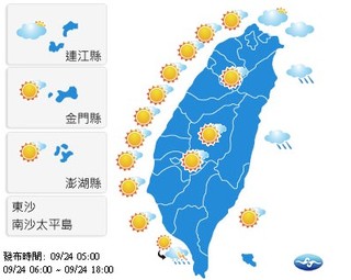 【華視搶先報】今白天高溫33度 東.中南部山區防雨