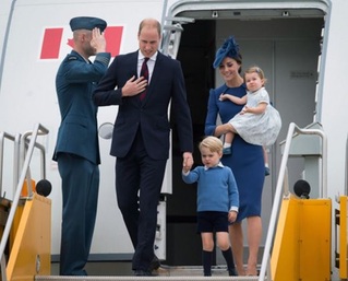 威廉王子全家訪加國 夏綠蒂公主初體驗