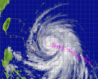 梅姬颱風加速前進 追風計畫明晨啟動