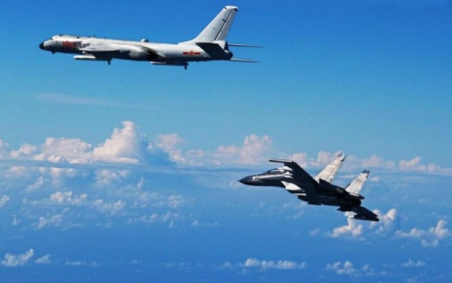 向日本展示軍力 大陸戰機飛越宮古海峽 | 華視新聞