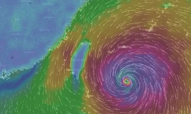 颱風梅姬的風力 為何北大南小?! | 華視新聞