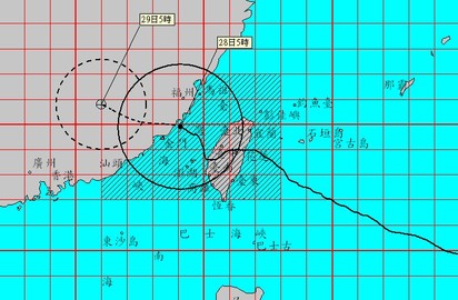 梅姬颱風 蘇澳.梧棲陣風17級 宜蘭雨量1106毫米 | 