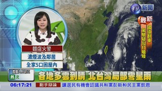 各地多雲到晴 北台灣局部零星雨