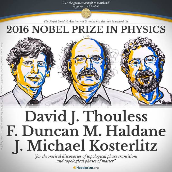 諾貝爾物理獎得主出爐 3美國學者享殊榮 | 華視新聞