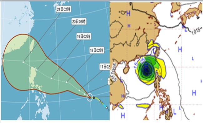 環境有利增強 吳德榮:海馬是較大型颱風 | 華視新聞