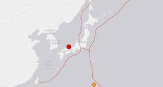 13:07日本本州規模6.6強震 鳥取最大震度6級