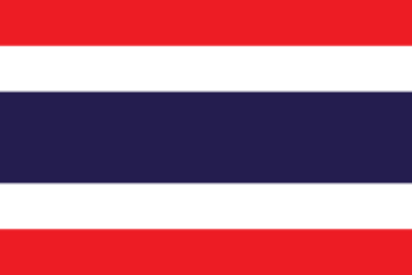 泰國最貴鬥魚! "背國旗"拍賣喊價4.8萬 | 泰國國旗為藍、白、紅三色(翻攝網路)