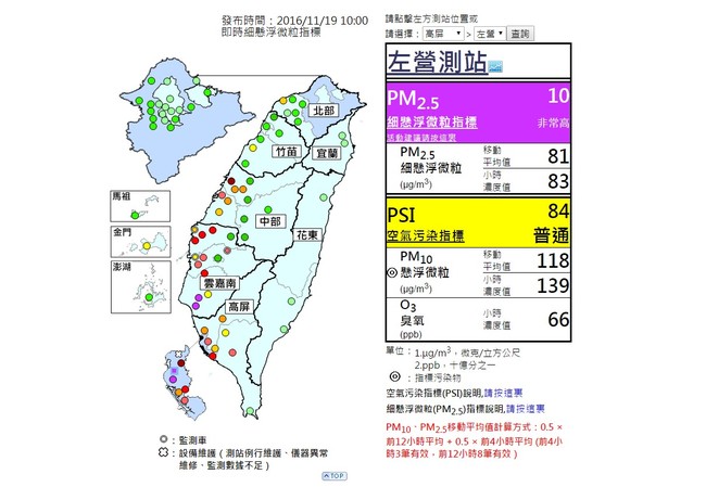 空氣超差! 台南.高雄PM2.5紫爆 | 華視新聞