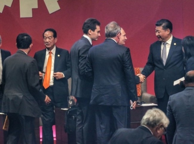 APEC宋楚瑜和習近平互動 談"維持經貿往來" | 華視新聞