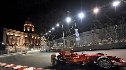 世界唯一F1新加坡夜賽 明年恐劃休止符 | F1新加坡站夜賽.是世界唯一的夜間賽事.