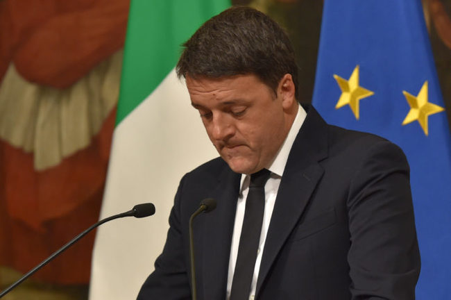 義大利總理倫齊 憲改失敗宣布將辭職 | 華視新聞