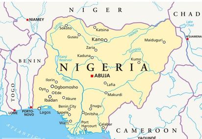 奈及利亞傳教堂坍塌 至少60人喪生 | 奈及利亞地理位置.（翻攝ct.org網站）