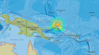 巴布亞新幾內亞規模7.9強震! 海嘯預警發布
