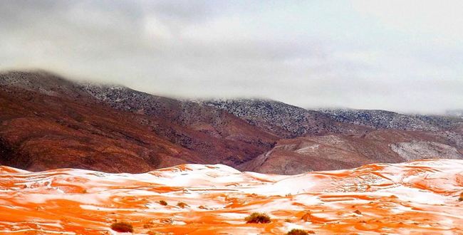 壯觀! 撒哈拉沙漠隔了37年再下雪 | 華視新聞