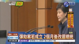 朴槿惠遭停職 35同黨議員退黨
