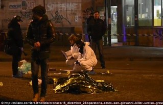 柏林恐攻嫌犯 義大利米蘭遭擊斃