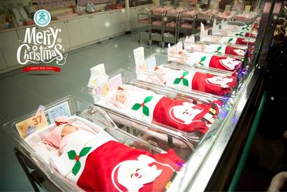 已融化! 耶誕寶寶可愛程度爆表 | 東元綜合醫院。