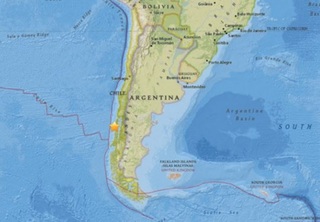 智利規模7.7地震 並發布海嘯警報
