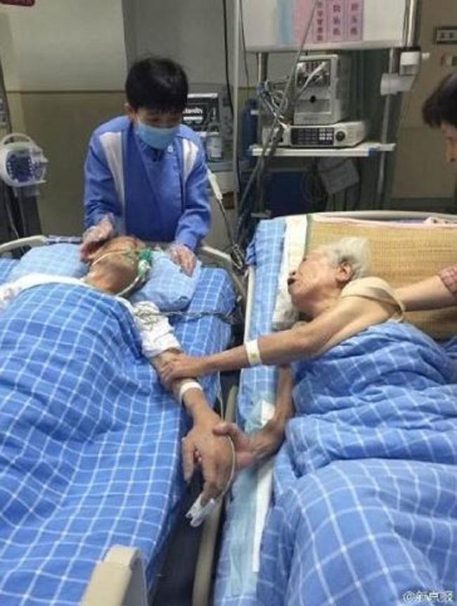 結髮68年夫妻 老翁臨終前「讓我拉拉她的手••」 | 華視新聞