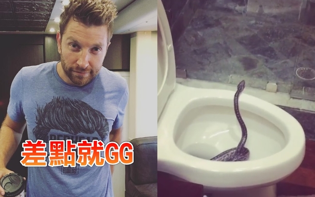 【影】男星上廁所馬桶竄出蛇 差點被咬下面 | 華視新聞