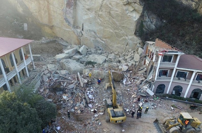 湖北飯店遭山崩壓毀 12人確定罹難 | 華視新聞