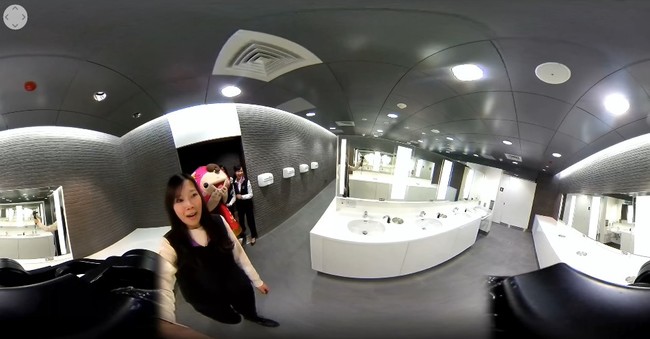 【影】桃捷女孩用VR揭密 台北站超豪華化妝室 | 華視新聞