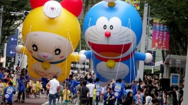 韓領空遭入侵2戰機升空! 竟是"哆啦A夢"氣球 | 華視新聞