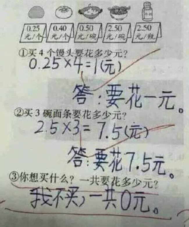 數學作業他答"我不買"  老師竟打上大問號 | 華視新聞