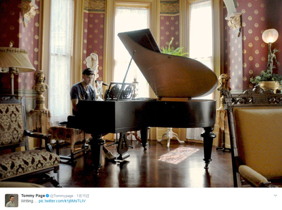 【華視最前線】美創作歌手湯米佩吉輕生 享年46歲 | 湯米佩吉1月15日還有在推特上po文，表示他在創作。