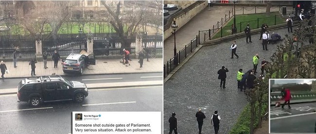 英國會驚傳槍響  至少12傷國會大廈關閉 | 華視新聞