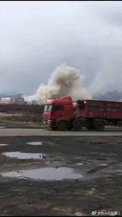 內蒙古包頭社區傳氣爆 釀3死25傷! | (微博@包頭這些事兒圖)