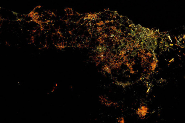義大利埃特納火山爆發 太空拍到"火龍” | 華視新聞