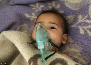 敘利亞城鎮傳遭毒氣空襲 至少58死亡