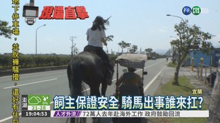 濱海公路攬客騎馬 1小時賺1200