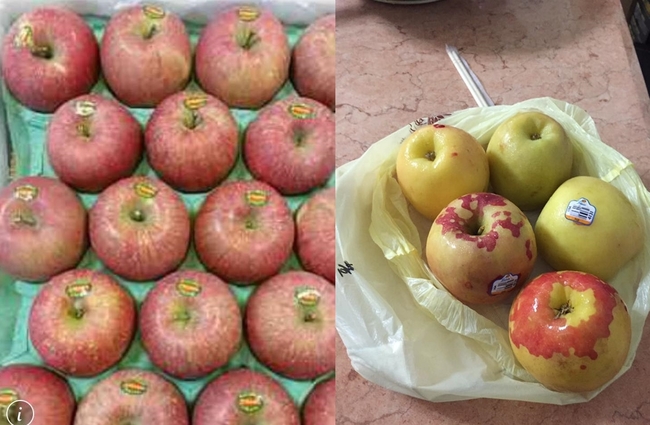 “毒蘋果褪色”!? 團購蘋果放冰箱竟落漆了 | 華視新聞