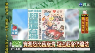 結合租車業 Uber重返台灣