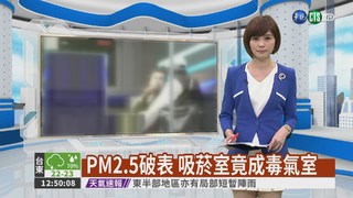 PM2.5破表 吸菸室竟成毒氣室