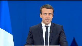 法國政治菜鳥馬克宏 首勝可望成最年輕總統