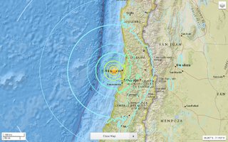 智利外海7.1強震 沿岸民眾預防撤離