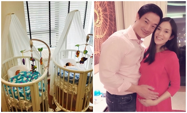 42歲楊采妮 喜獲雙胞胎寶寶照片曝光【圖】 | 華視新聞