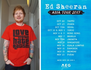 紅髮艾德要來了! 亞洲巡演首站在台北