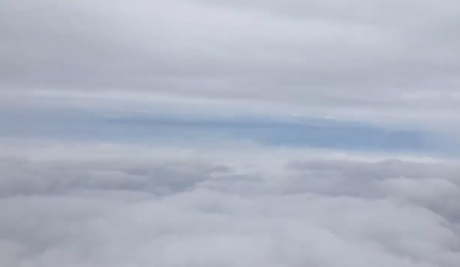 【影】機上拍到"鋒面雲" 彭啟明:"梅雨鋒面"周一報到 | 華視新聞