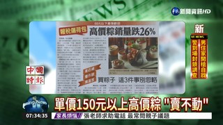 報稅傷荷包 高價粽銷量跌26％